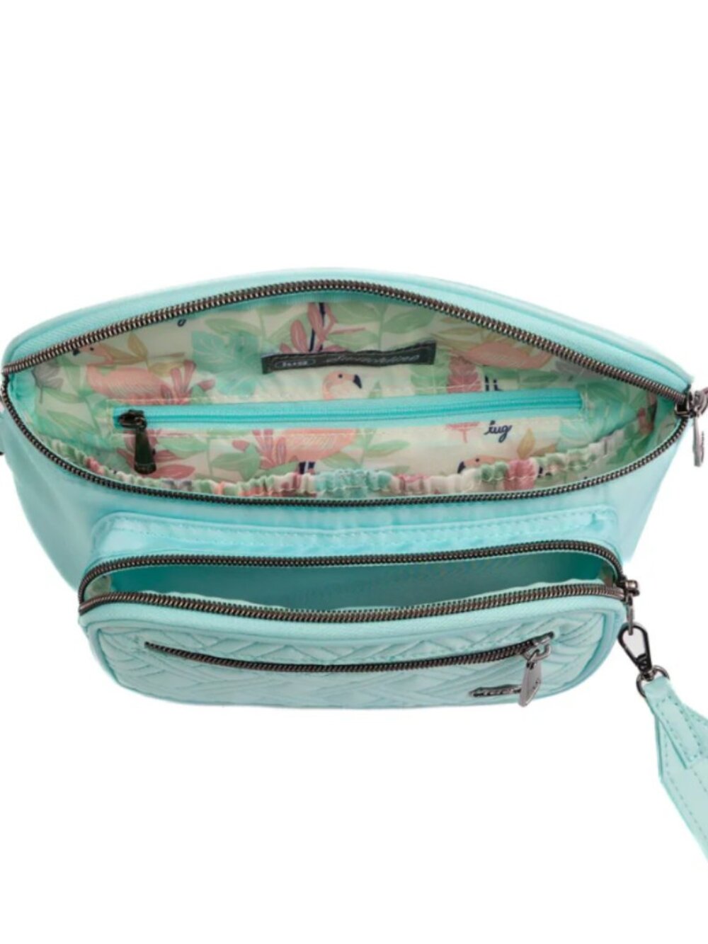 Brand New Lug Switchline Sling Bag In Aquamarine - Picture 5 of 6